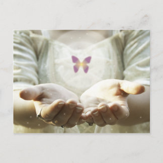 Postal Mariposa mística