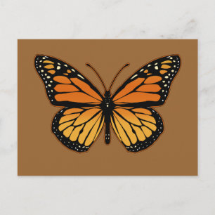 Postal Mariposa monarca