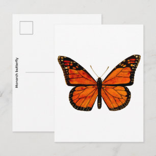 Postal Mariposa monarca Pequeña