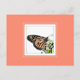 Postal Mariposa Monarca por Mark Edward Westerfield