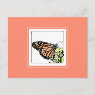 Postal Mariposa Monarca por Mark Edward Westerfield