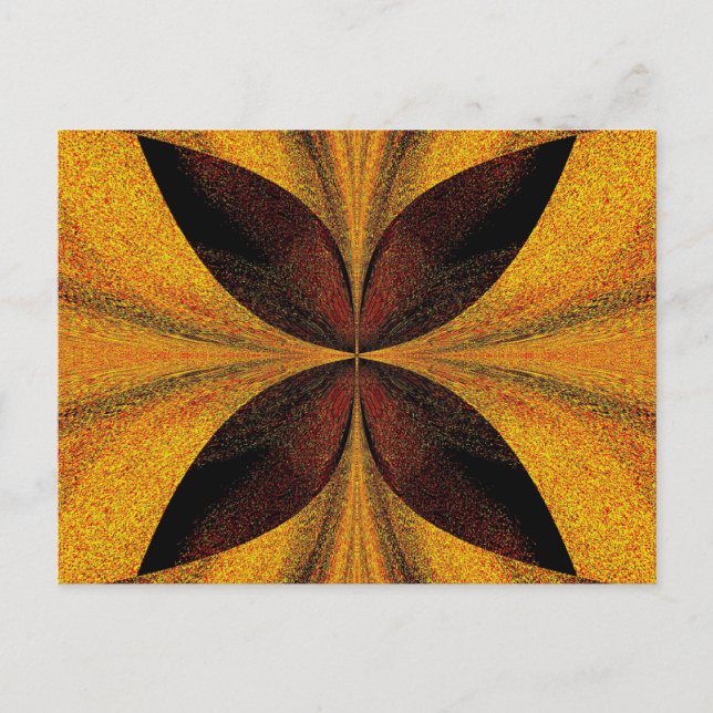 Postal Mariposa negra (Anverso)