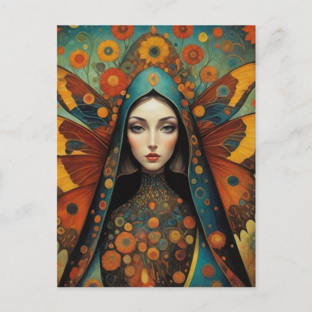 Postal Mariposa Nun (Anverso)