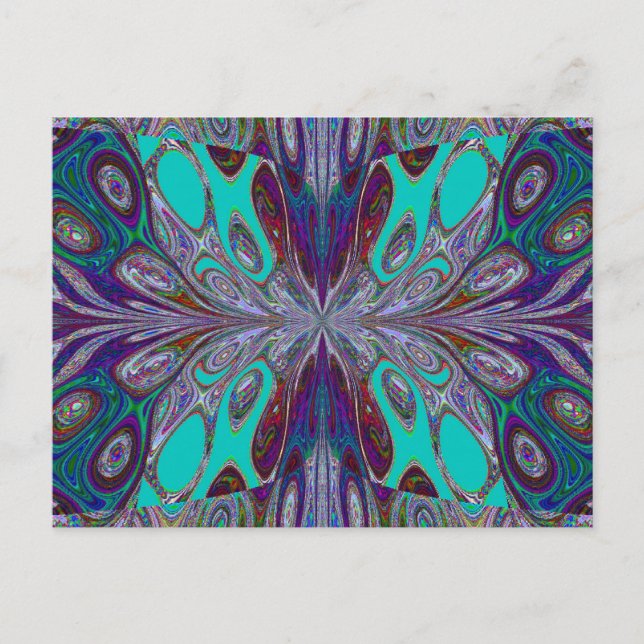 Postal Mariposa pradera 2 (Anverso)