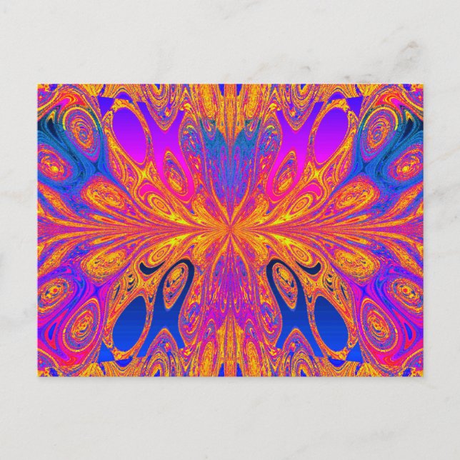 Postal Mariposa pradera 20 (Anverso)