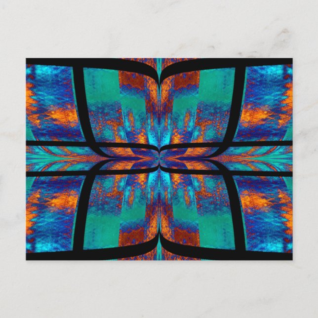 Postal Mariposa Quilted 10 (Anverso)