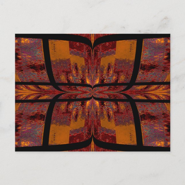 Postal Mariposa Quilted 12 (Anverso)