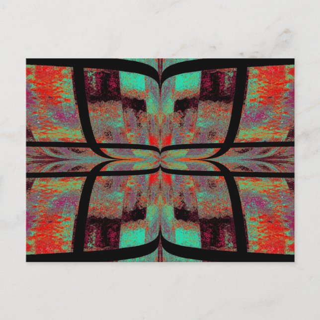 Postal Mariposa Quilted 13 (Anverso)