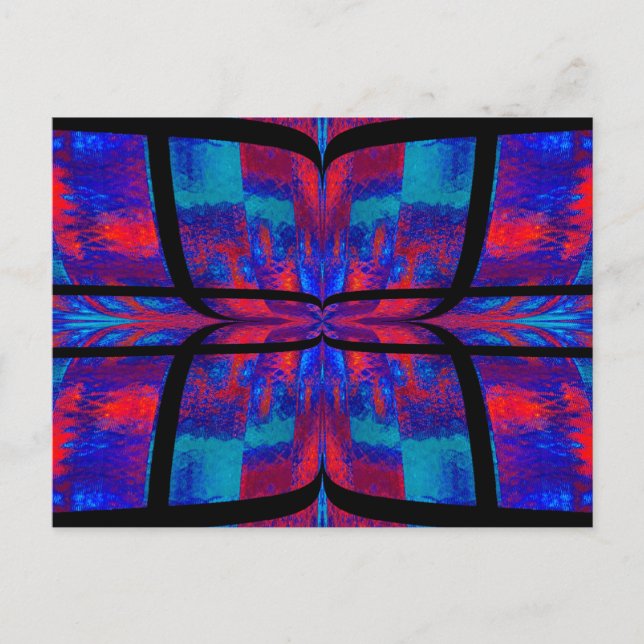 Postal Mariposa Quilted 17 (Anverso)