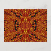 Mariposa roja amarilla