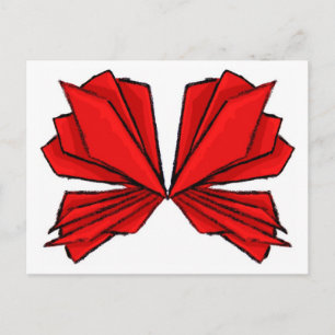 Postal Mariposa Roja II
