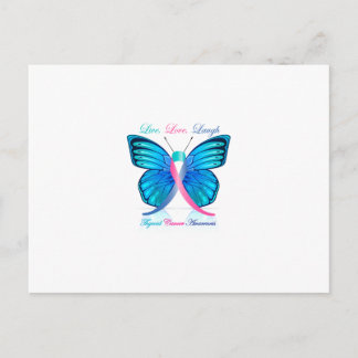 Postal Mariposa tiroidea - Laureada de amor en vivo