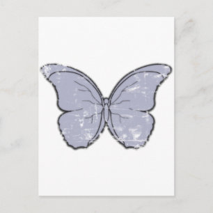Postal Mariposa vintage