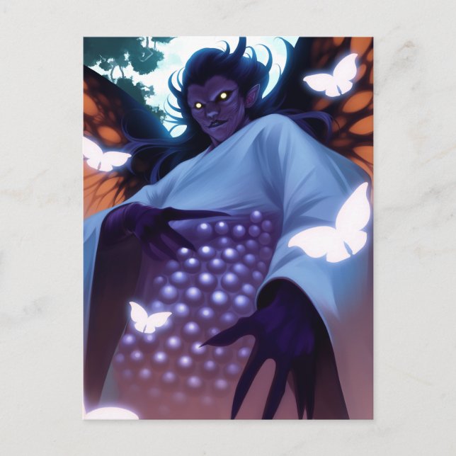 Postal Mariposas (Anverso)