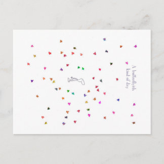Postal mariposas