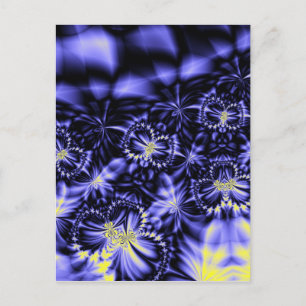 Postal Mariposas azules