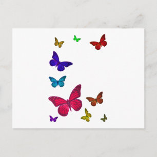 Postal Mariposas bailarinas
