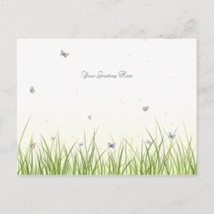 Postal Mariposas en un día soleado Personalizadas