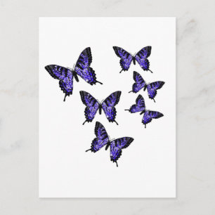 Postal Mariposas mariposas
