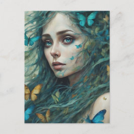 Postal Mariposas y Blues Series 2