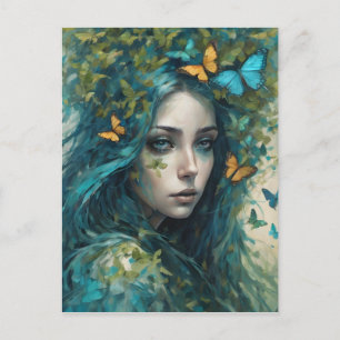 Postal Mariposas y Blues Series 3