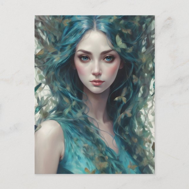 Postal Mariposas y Blues Series 4 (Anverso)