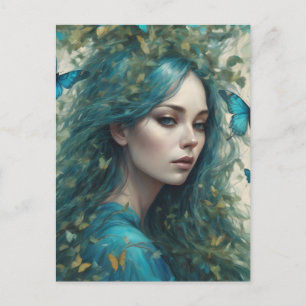 Postal Mariposas y Blues Series 5