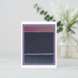 Postal Mark Rothko arte en estilo digital 13