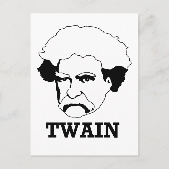 Postal Mark Twain (Anverso)