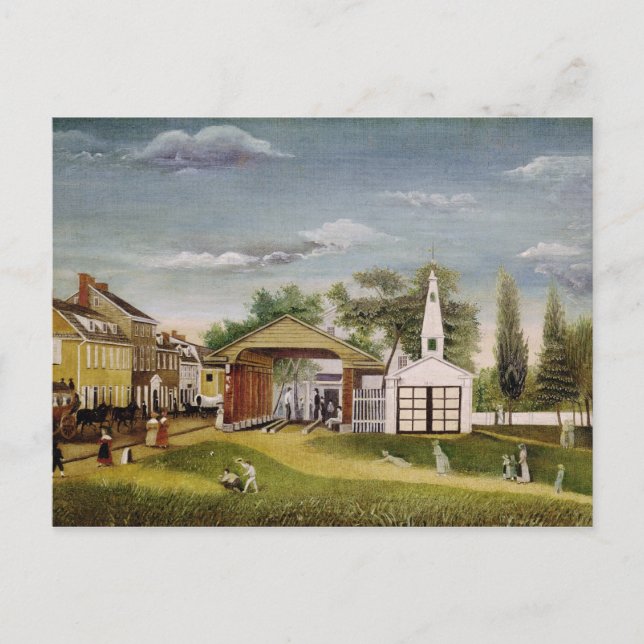 Postal Market Square, Germantown, Pennsylvania (Anverso)