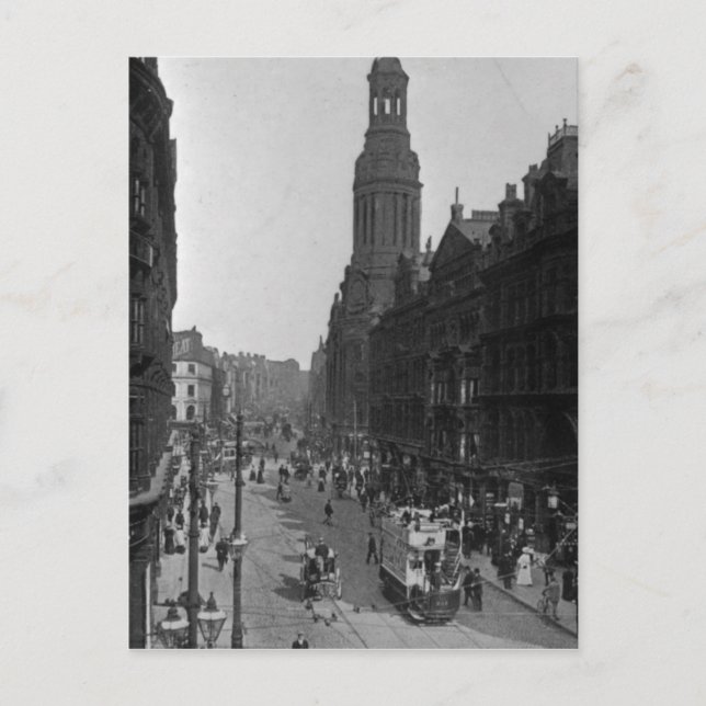 Postal Market Street, Manchester, c.1910 (Anverso)