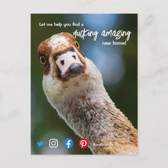 Postal marketing de agente inmobiliario maravilloso (Anverso)