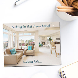 Postal Marketing inmobiliario Dream Home Moda moderna