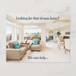 Postal Marketing inmobiliario Dream Home Moda moderna