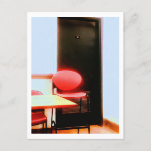 Postal MarkyArt Original Puerta de Arte Moderno 15 Silla 