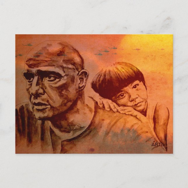 Postal Marlon Brando (Anverso)