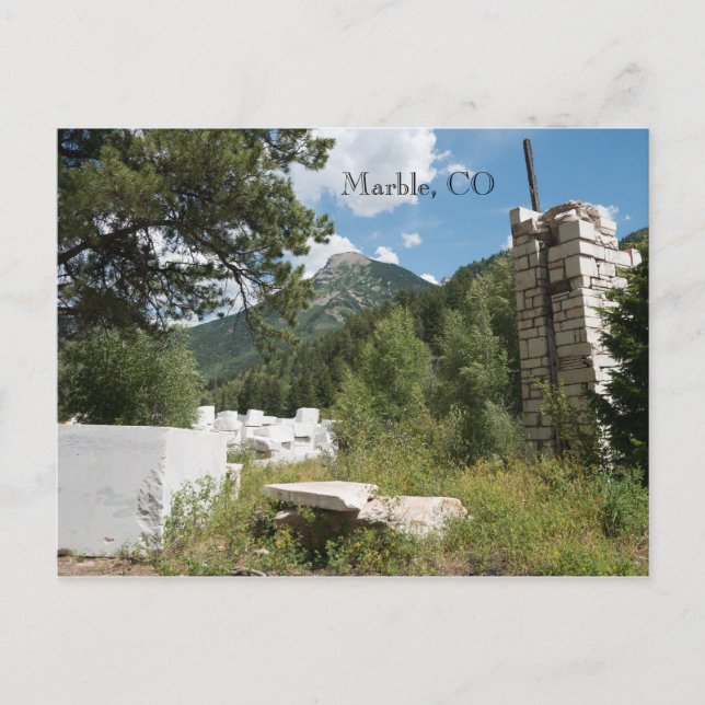 Postal Mármol, CO (Anverso)