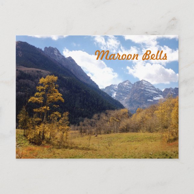 Postal Maroon Bells (Anverso)