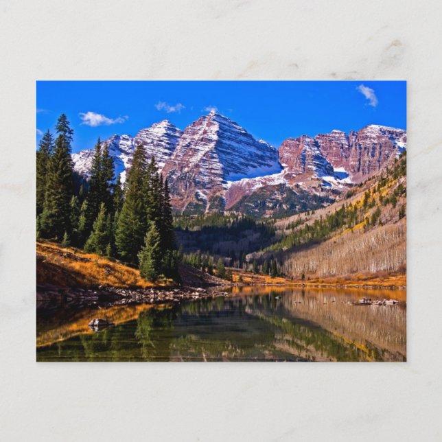 Postal Maroon Bells (Anverso)