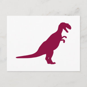 Postal Maroon de Dinosaur