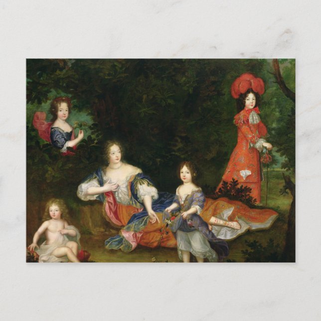 Postal Marquise de Montespan (Anverso)