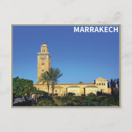 Postal Marrakech - Marruecos