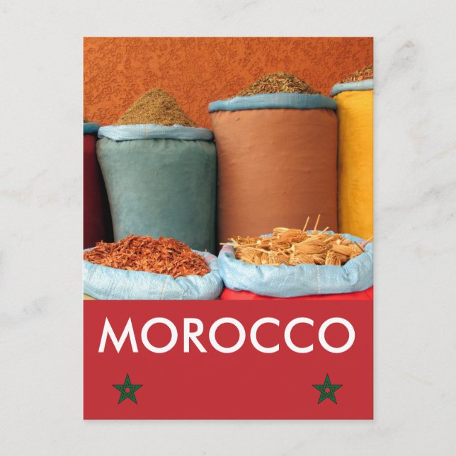 Postal marrakech spice morocco (Anverso)