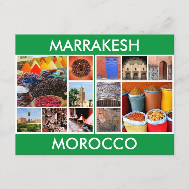 Postal marrakesh (Anverso)