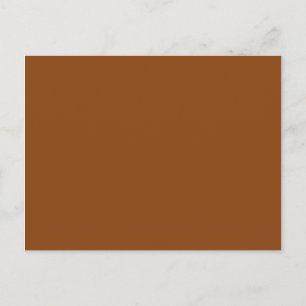 Postal marrón de montura de color