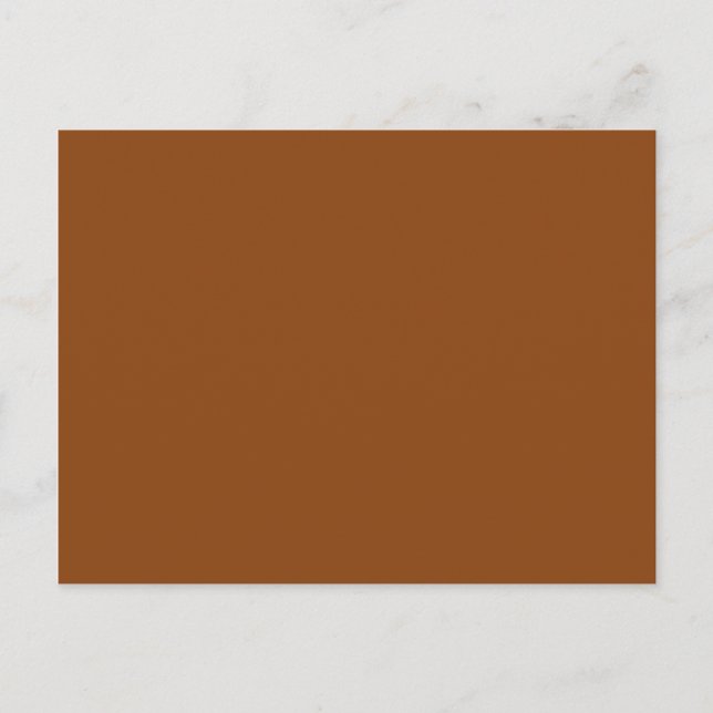 Postal marrón de montura de color (Anverso)