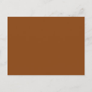 Postal marrón de montura de color