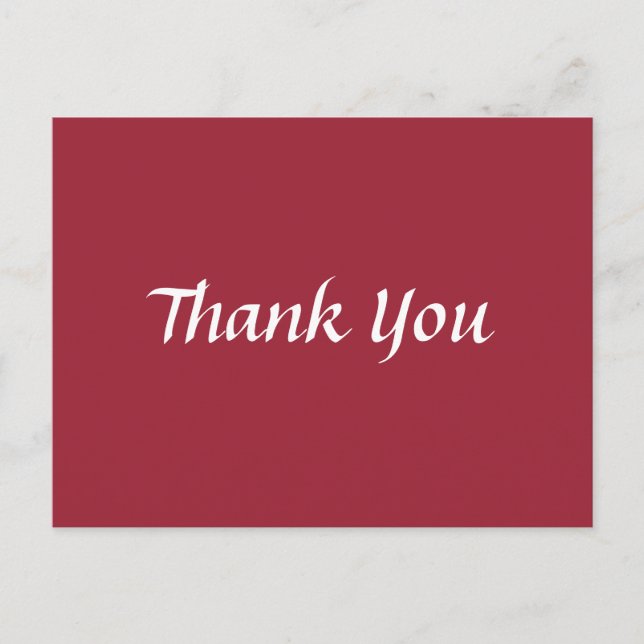 Postal Marrón y blanco gracias a la música moderna (Anverso)