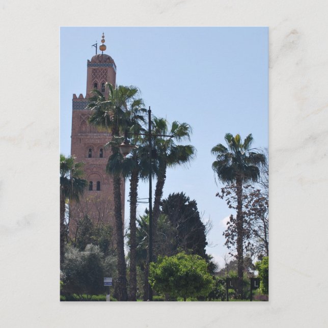 Postal Marruecos (Anverso)