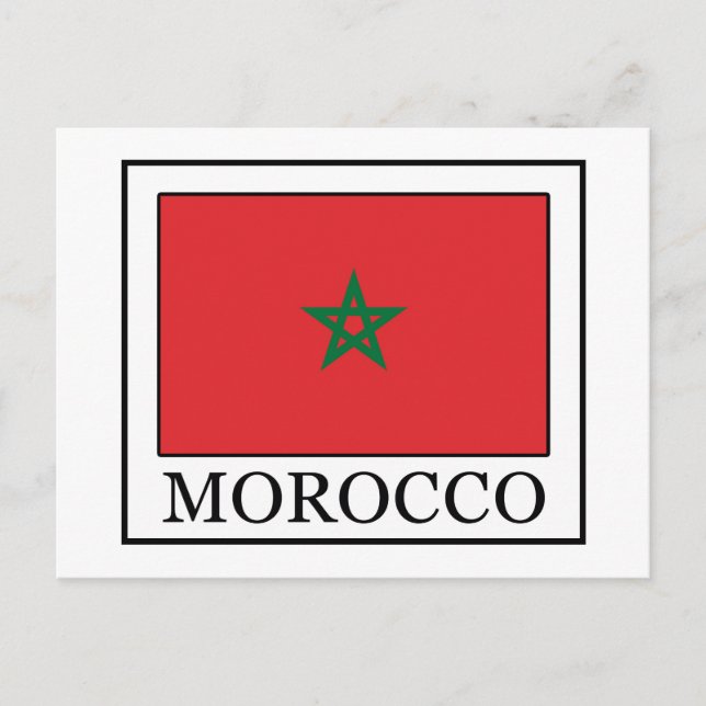 Postal Marruecos (Anverso)